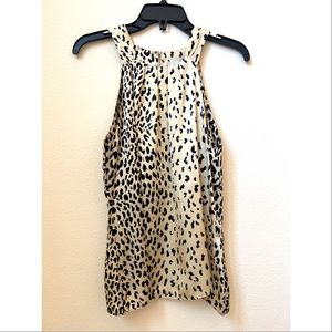 Leopard Print Loose Blouse